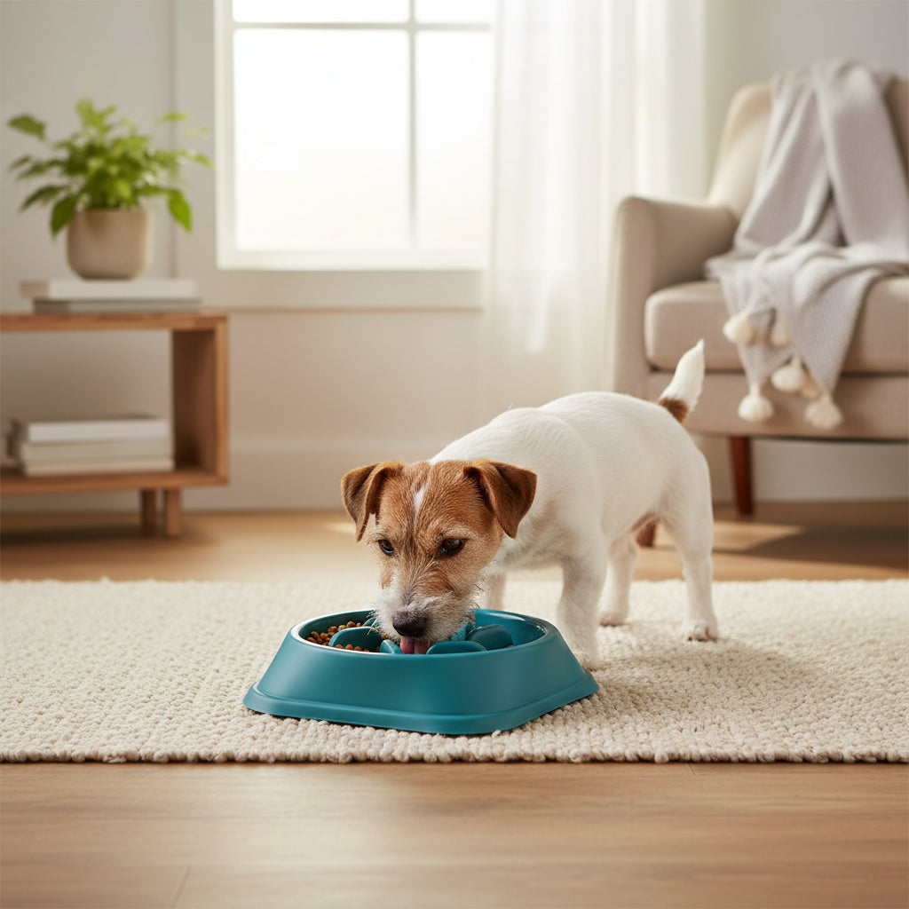 Woofiva Slow Feeder Napf – Anti-Schling-Puzzle für Hunde | 7 Farben