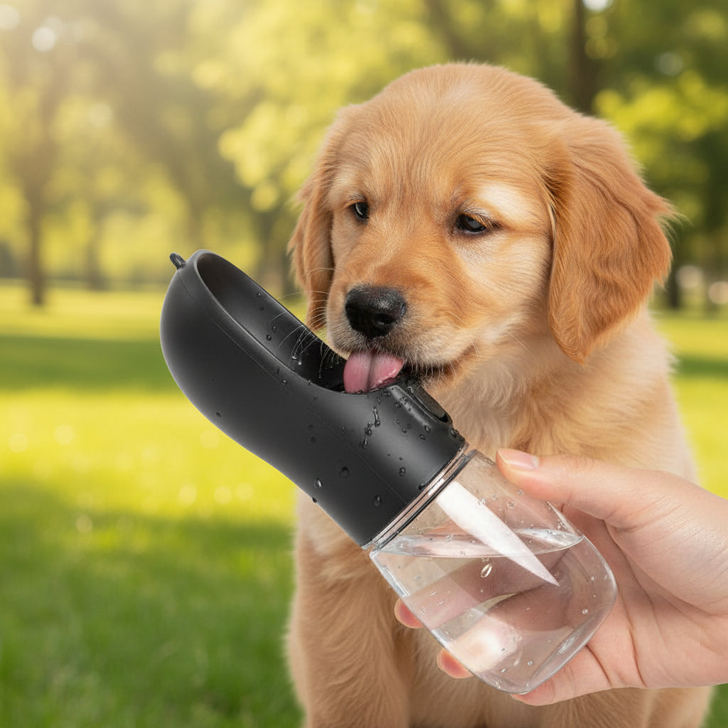 Trinkflasche für Hunde – Auslaufsicher & Perfekt für Unterwegs
