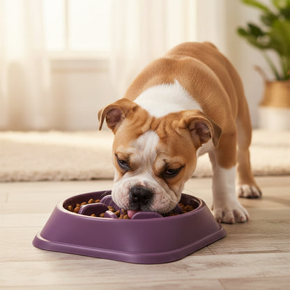 Woofiva Slow Feeder Napf – Anti-Schling-Puzzle für Hunde | 7 Farben