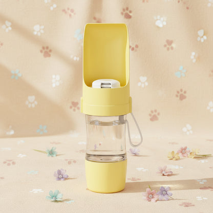Woofiva Trinkflasche für unterwegs – Wasser & Snacks immer dabei
