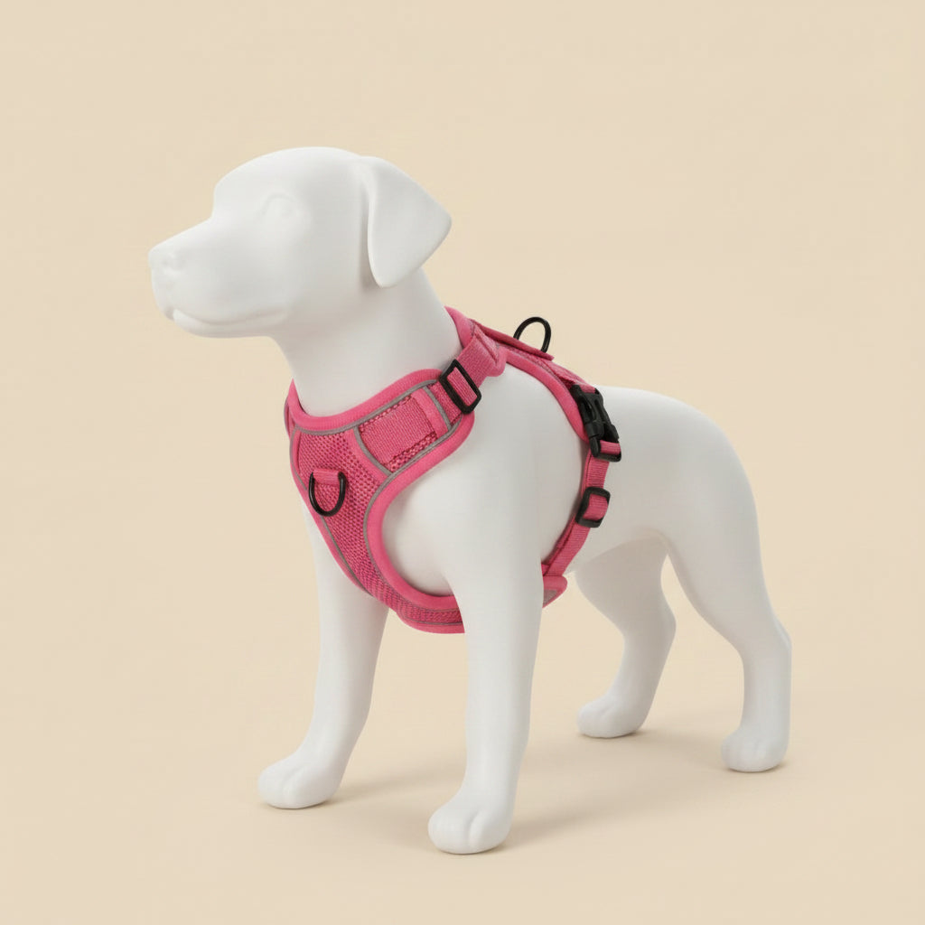 Ensemble Harnais et Laisse Woofiva – Doux, Sûr et Élégant pour petits chiens