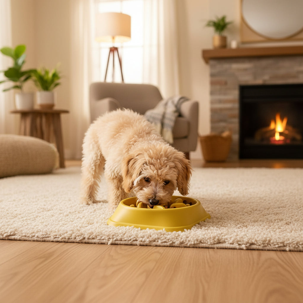 Woofiva Slow Feeder Napf – Anti-Schling-Puzzle für Hunde | 7 Farben