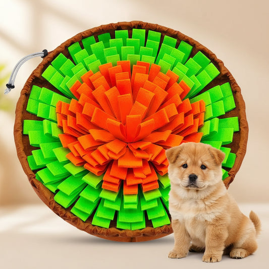 Woofiva Schnüffelmatte – 2-in-1 Slow Feeder & Schnüffelspiel für Hunde